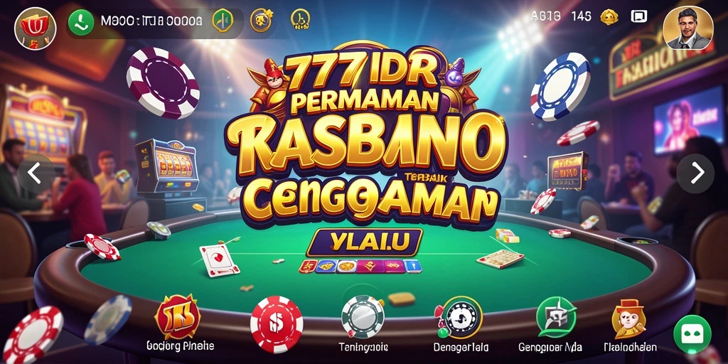 Gameplay menarik yang menggambarkan suasana kasino langsung.