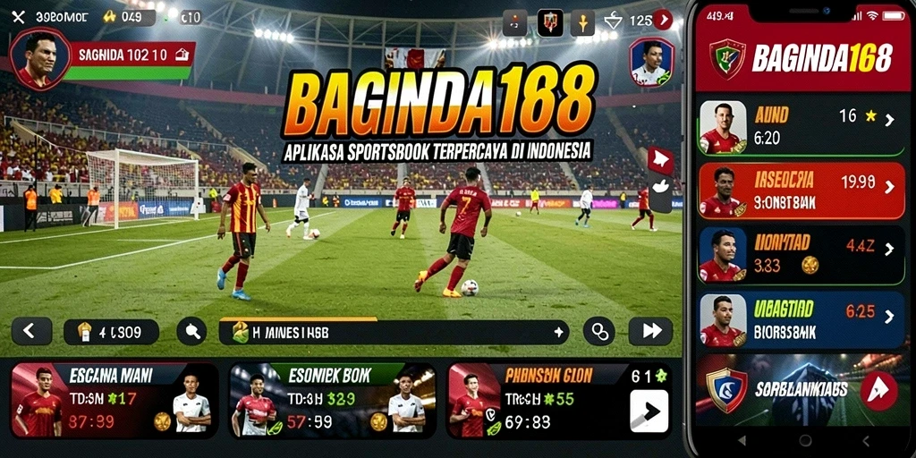 Screenshot tampilan gameplay sportsbook yang menarik dan interaktif.