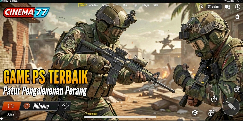 Screenshot gameplay menunjukkan aksi seru dalam <strong>CINEMA77</strong>.