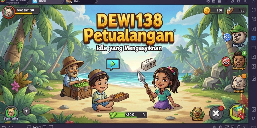 Tampilan gameplay DEWI138 yang memukau dalam kategori Idle.