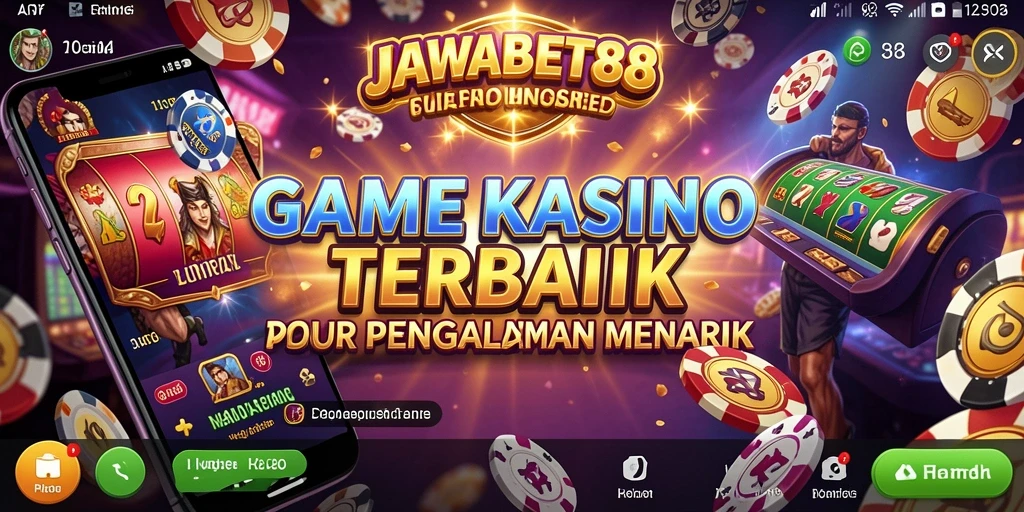 Tangkapan layar utama JAWABET88 menunjukkan gameplay Kasino yang menawan.