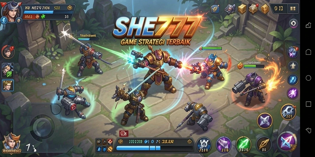 Tampilan gameplay SHE777 yang menarik dan penuh strategi.