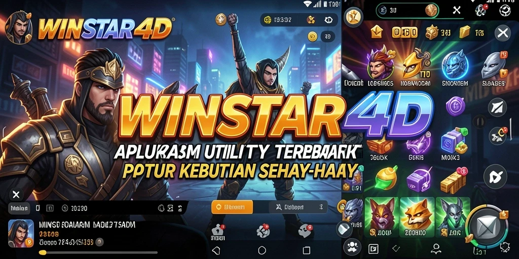 Tampilan antarmuka aplikasi WINSTAR4D yang intuitif dan fungsional.